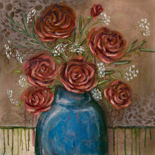 Roses In Blue